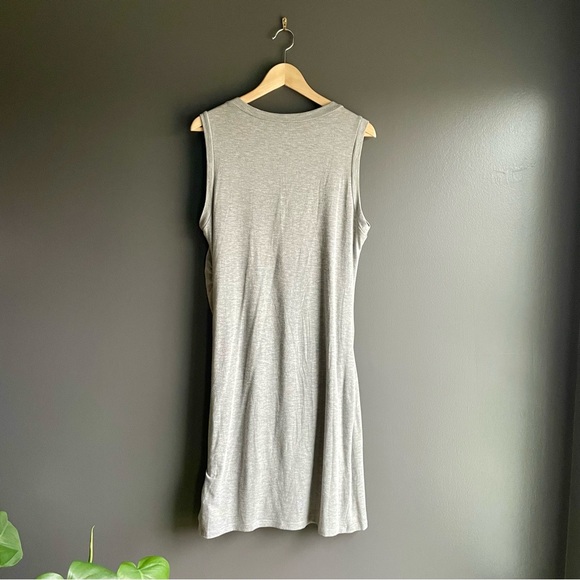 Vanilla Bay Sleeveless Gray Maternity Dress Size Large - Picture 2 of 5